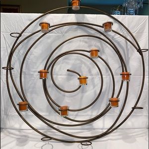 Wall candle holder (missing one cup)